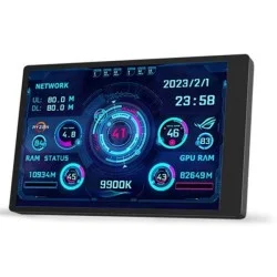 Porodo Gaming 3.5 Mini Smart Information Screen - Black